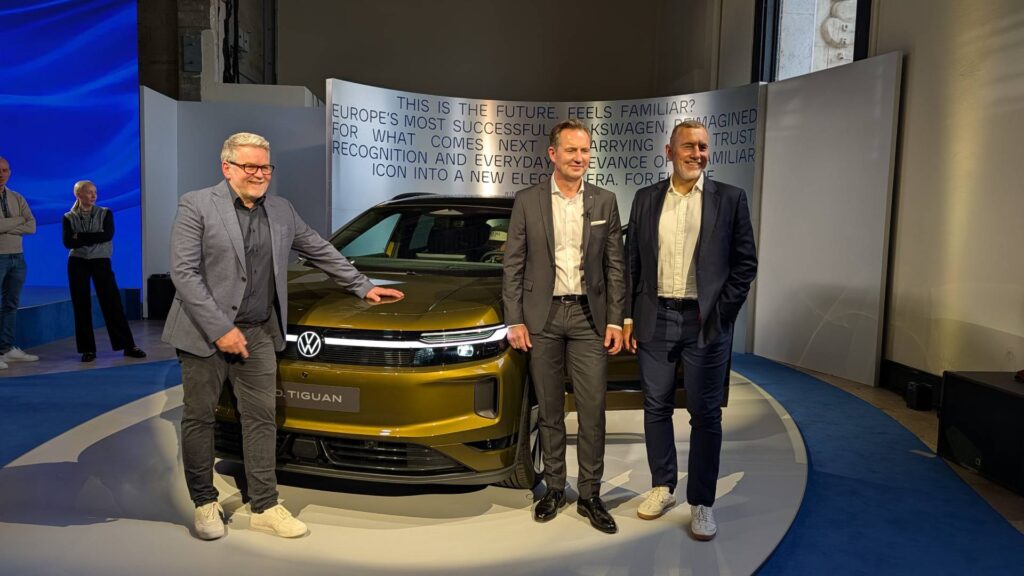 Discours de Volkswagen Group la veille du Mondial de Paris // Source : Raphaelle Baut pour Numerama Discours de Volkswagen Group la veille du Mondial de Paris // Source : Raphaelle Baut pour Numerama