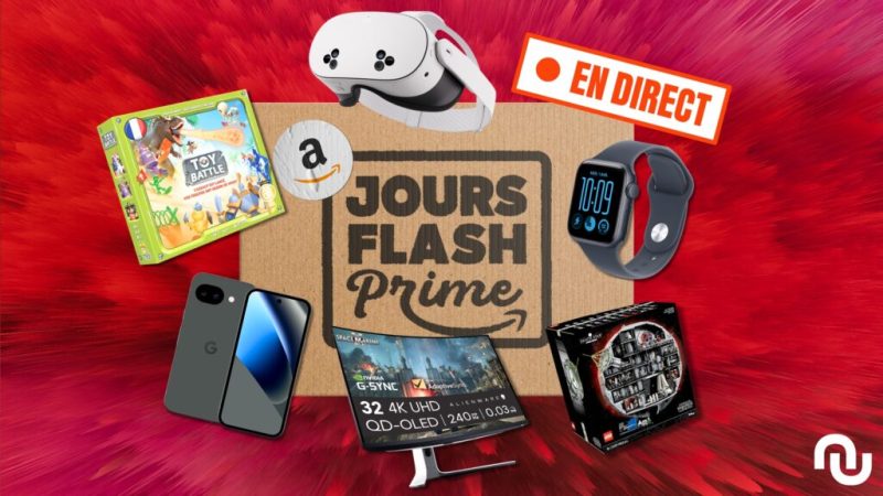 Prime Day sur Amazon : voici les meilleurs deals des Jours Flash Prime à suivre en direct