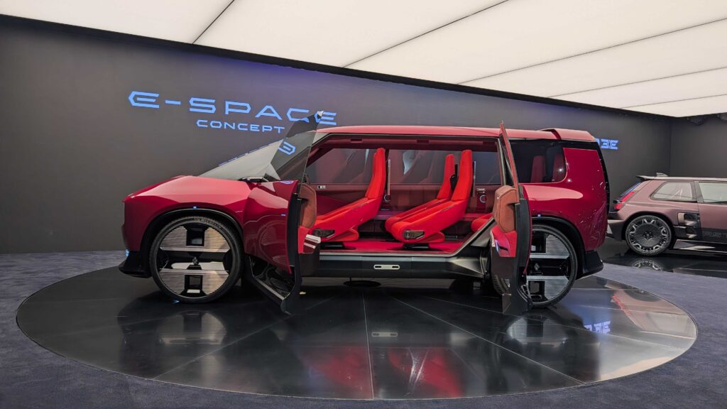 Renault E-Space Concept // Source : Numerama Renault E-Space Concept // Source : Numerama