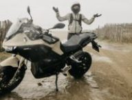 Zero a battu le record d'autonomie pour une moto électrique : 436,5 km. // Source : Jelle Verstaen via Instagram Zero a battu le record d'autonomie pour une moto électrique : 436,5 km. // Source : Jelle Verstaen via Instagram