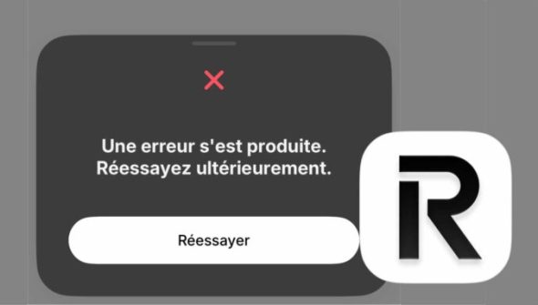 Revolut en panne. // Source : Numerama Revolut en panne. // Source : Numerama