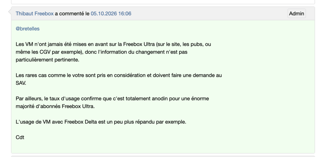 Free suggère que personne n'utilisait les VM. Free suggère que personne n'utilisait les VM.