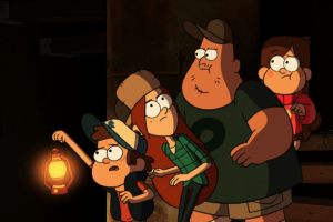 Souvenirs de Gravity Falls // Source : Disney+