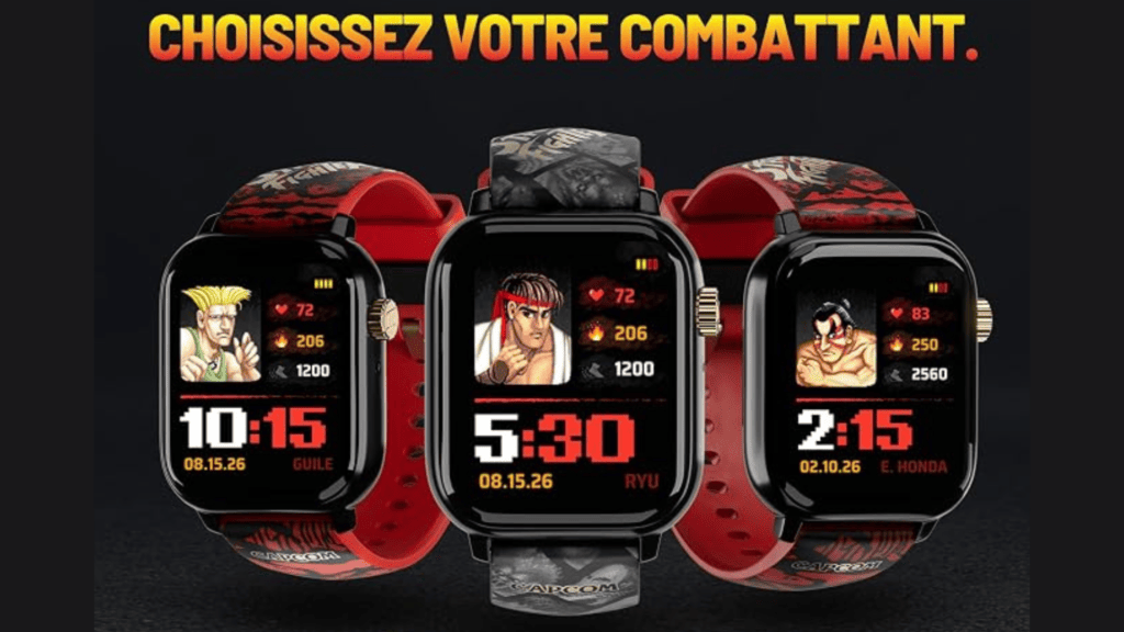 Street Fighter II Retro Gaming Watch // Source : My Play Watch Street Fighter II Retro Gaming Watch // Source : My Play Watch