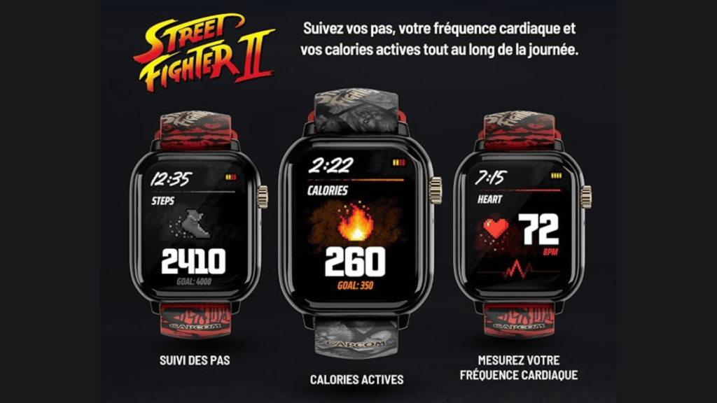 Street Fighter II Retro Gaming Watch // Source : My Play Watch Street Fighter II Retro Gaming Watch // Source : My Play Watch