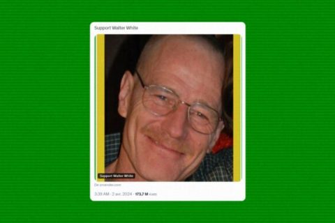 Support Walter White // Source : Montage Numerama