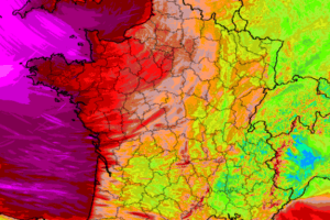Prévisions de rafales de vent pour vendredi 23 octobre 2026. // Source : Info Climat Prévisions de rafales de vent pour vendredi 23 octobre 2026. // Source : Info Climat