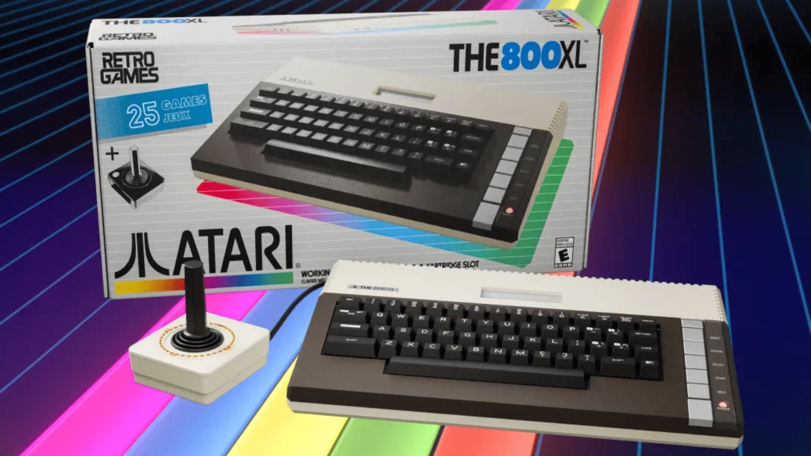 L’Atari 800XL de 1983 revient en précommande avec un vrai clavier mécanique et 25 jeux