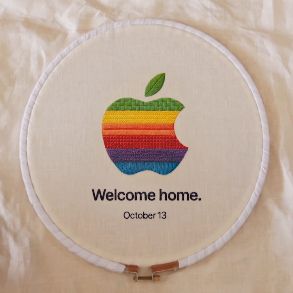 L'invitation à l'événement Apple du 13 octobre. L'invitation à l'événement Apple du 13 octobre.